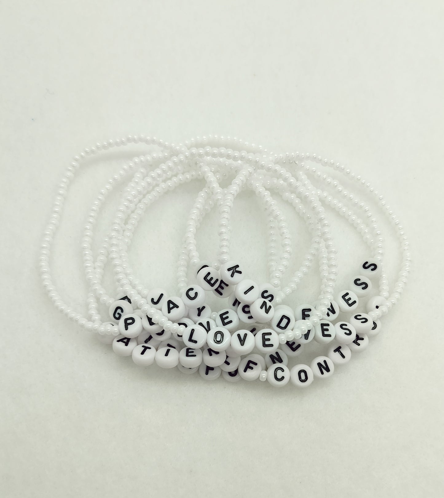Fruit of the Spirit Bracelet Set (9) β Faith-Inspired Stackable Bracelets β Christian Gifts for Women β Spiritual Jewelry
