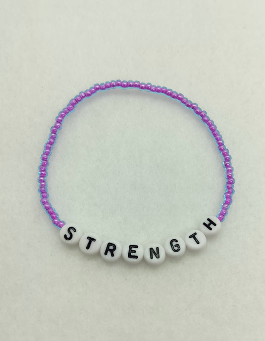 Courage, Strength & Love Bracelet Set – 3 Pieces